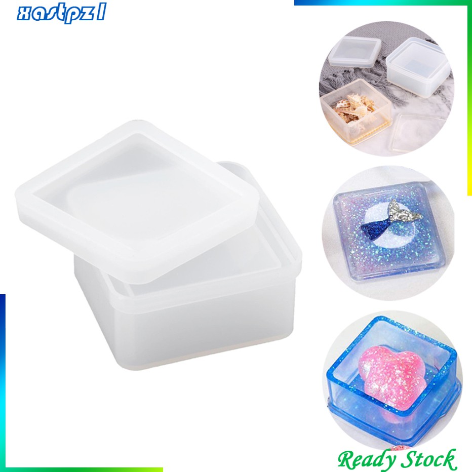 Khuôn hình hoa/trái tim/vuông dùng để làm bánh/đồ thủ công resin DIY siêu bền