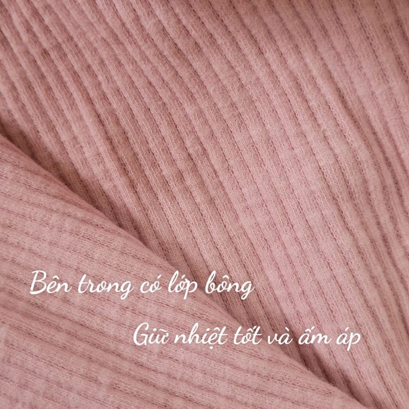 Quần dài đũng bỉm cotton thu đông cho bé trai.bé gái
