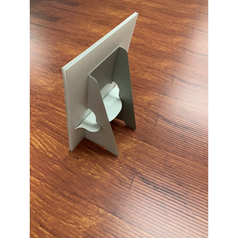Standee A6 Stand Sign No Print Futureboard Page Paper Legs