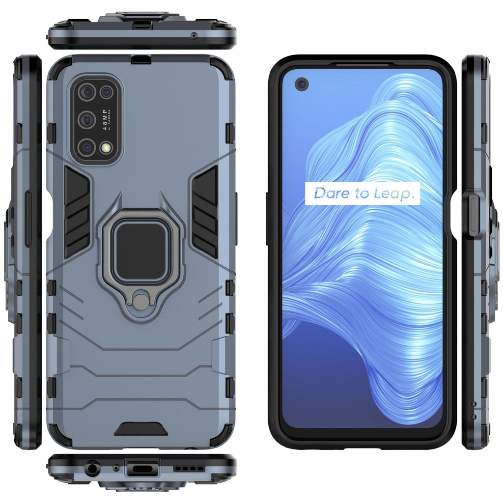 Ốp lưng Realme Q2 / Realme V5 5g - Ốp lưng chống sốc Iron Man Iring Siêu bền (2 mẫu dùng chung)