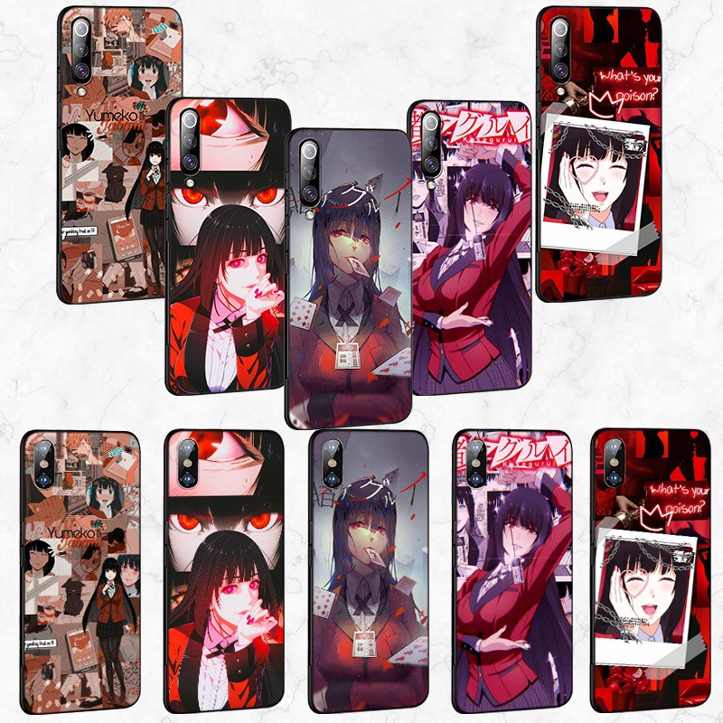 Xiaomi Mi 11 Ultra Poco M3 F3 Redmi K40 Pro GO POCO X2 Soft Silicone Cover Phone Case Casing GR67 Kakegurui Yumeko Anime