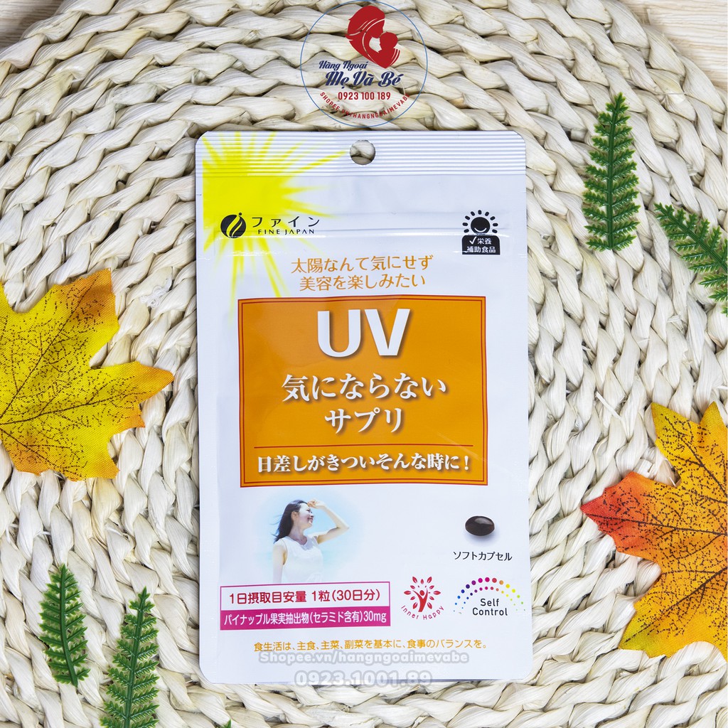 [Date 7/2022] Viên uống chống nắng UV Care Plus 30 viên