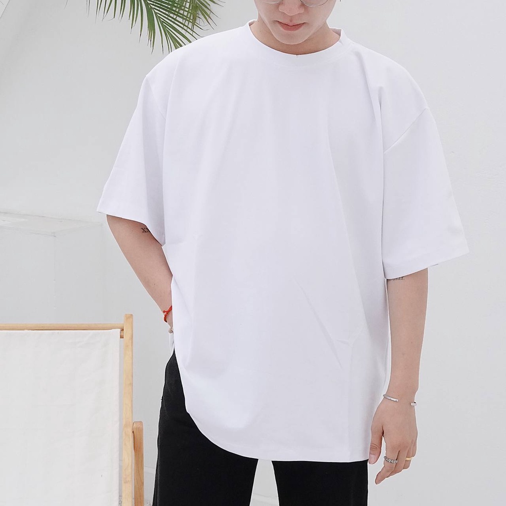 Áo thun basic form rộng BIGSIZE áo phông cotton loại 1 thoáng mát mềm mịn có size lớn đến 135kg