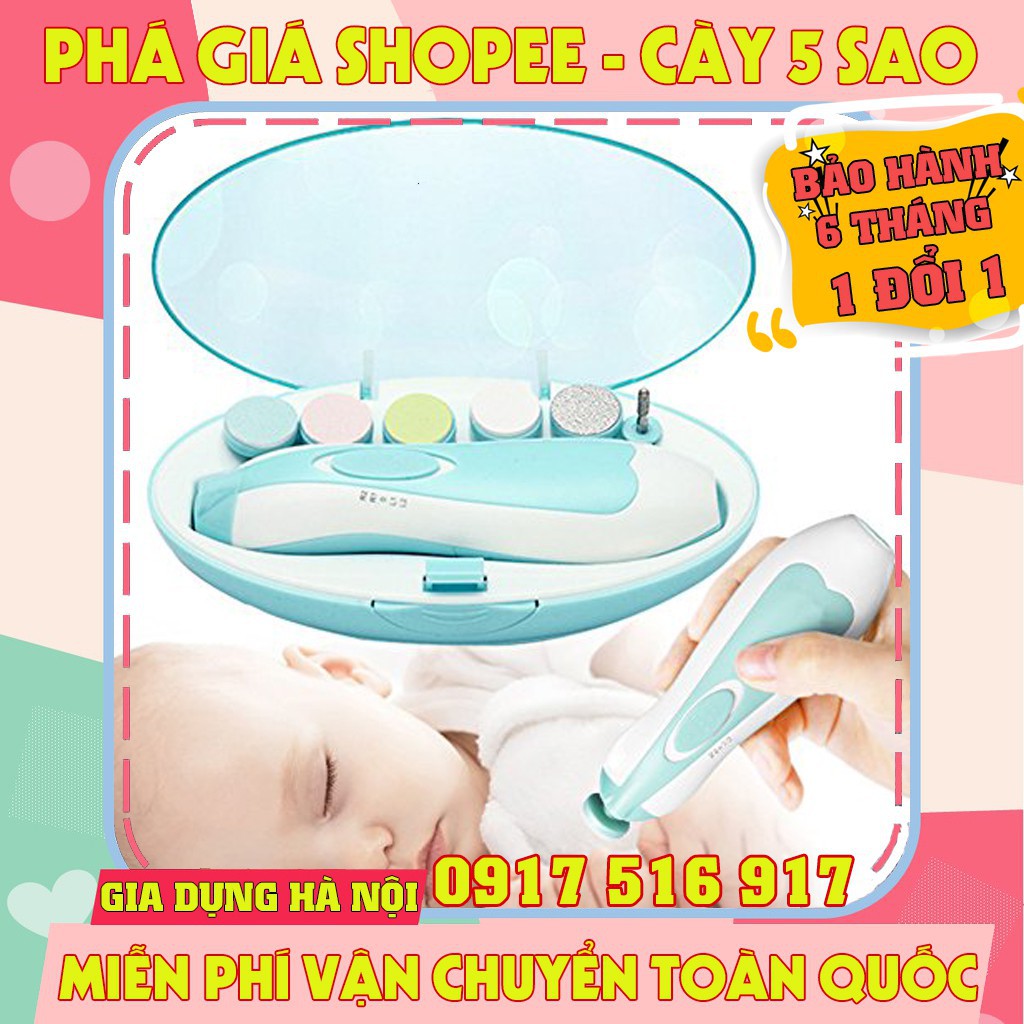 Máy dũa móng tay cho các bé và mẹ [ BH 6 tháng ]