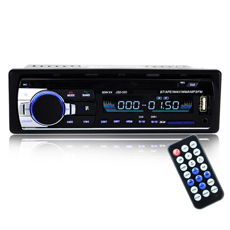 Điện Thoại Radio Bluetooth 12V JSD-520 Tự Động Thu Âm Cho Xe Hơi