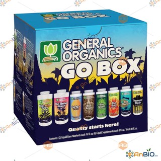 BỘ PHÂN BÓN CHĂM SÓC CÂY TOÀN DIỆN GENERAL ORGANICS GO BOX - BỘ 8 CHAI - BÍ KIẾP ĐẠI GIA HÀNG VAR - A6.1019