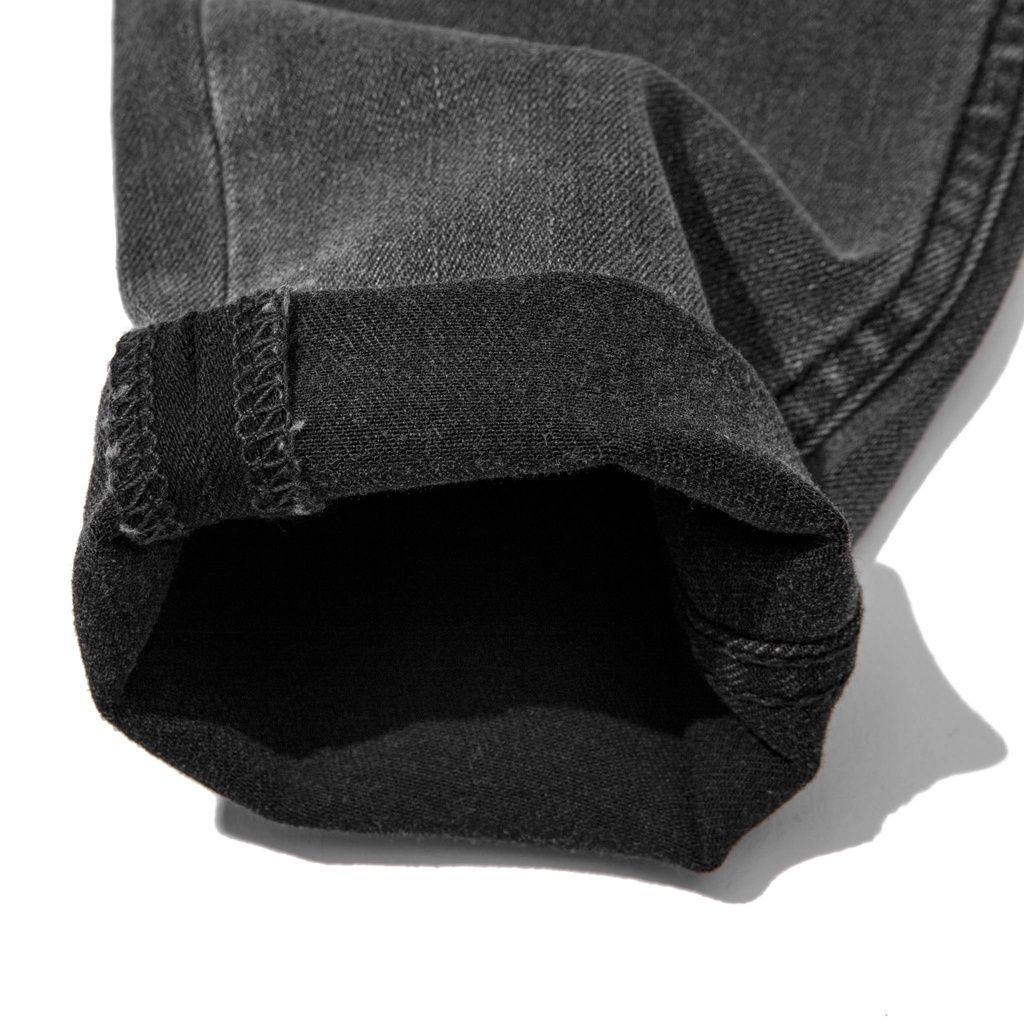 Quần Jeans Nam Oldsailor Bigsize Chất Jean Cotton Co Giãn PRENIUM  Đen &amp; Xám, Dáng Ôm Thời Trang