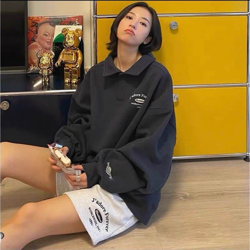 SWEATER CỔ THÊU