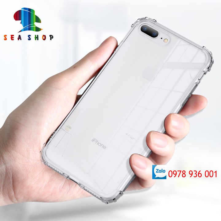 Ốp lưng iPhone 5s X - Xs - iPhone 7 Plus - iPhone 8 Plus Nhựa dẻo chống sốc CAO CẤP - Thiết kế mới hiện đại, tinh tế hơn