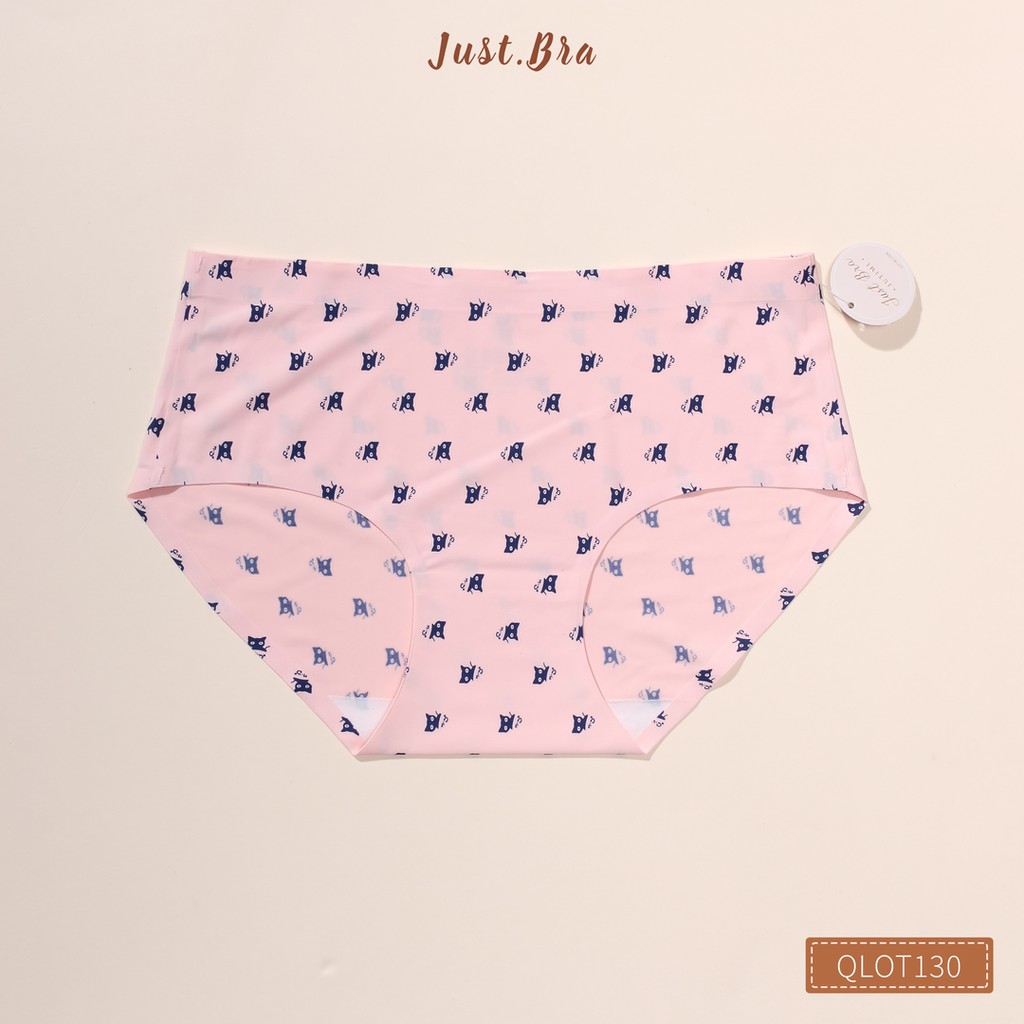 Quần lót Just Bra chất liệu su không lộ viền, họa tiết đáng yêu QLOT130 | BigBuy360 - bigbuy360.vn
