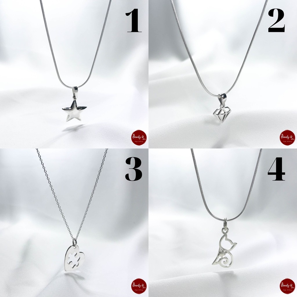 Dây Chuyền / Vòng Cổ Bạc Thái Lan 925 Cao Cấp - BeautyU Silver