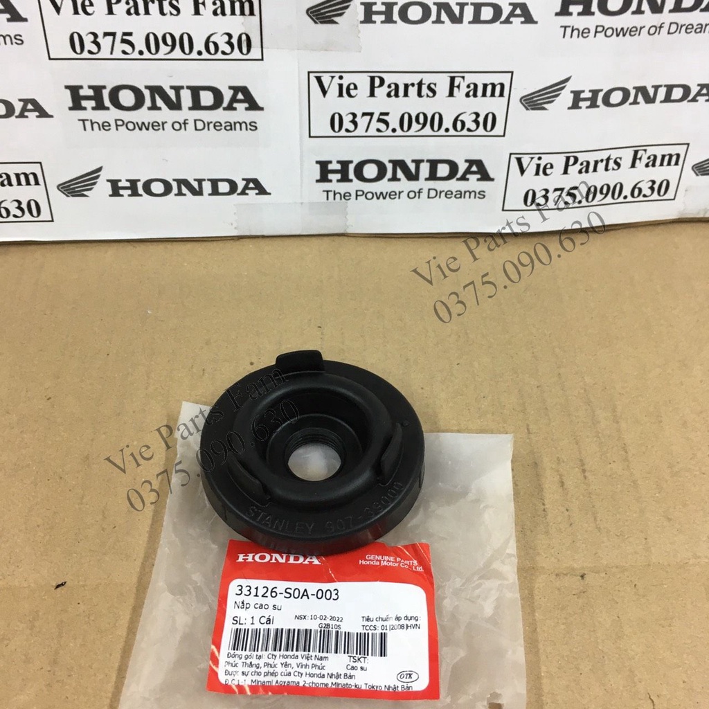 CAO SU CHỤP ĐUÔI ĐÈN PHA DIN DÙNG CHO CÁC DÒNG XE HONDA, hàng din Honda mới 100%