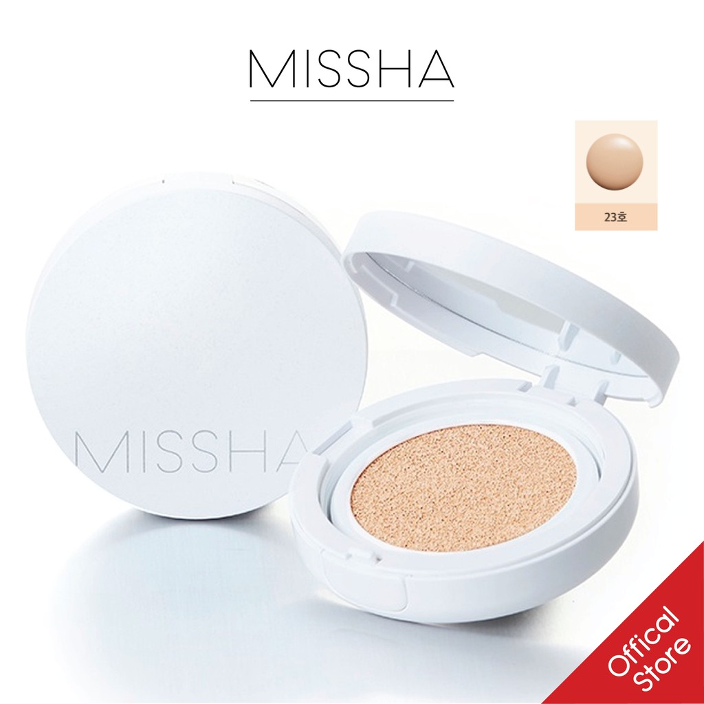 Phấn Nước Missha Magic Cushion & Missha Radiance Perfect Fit Cushion SPF50+ PA+++ 15g