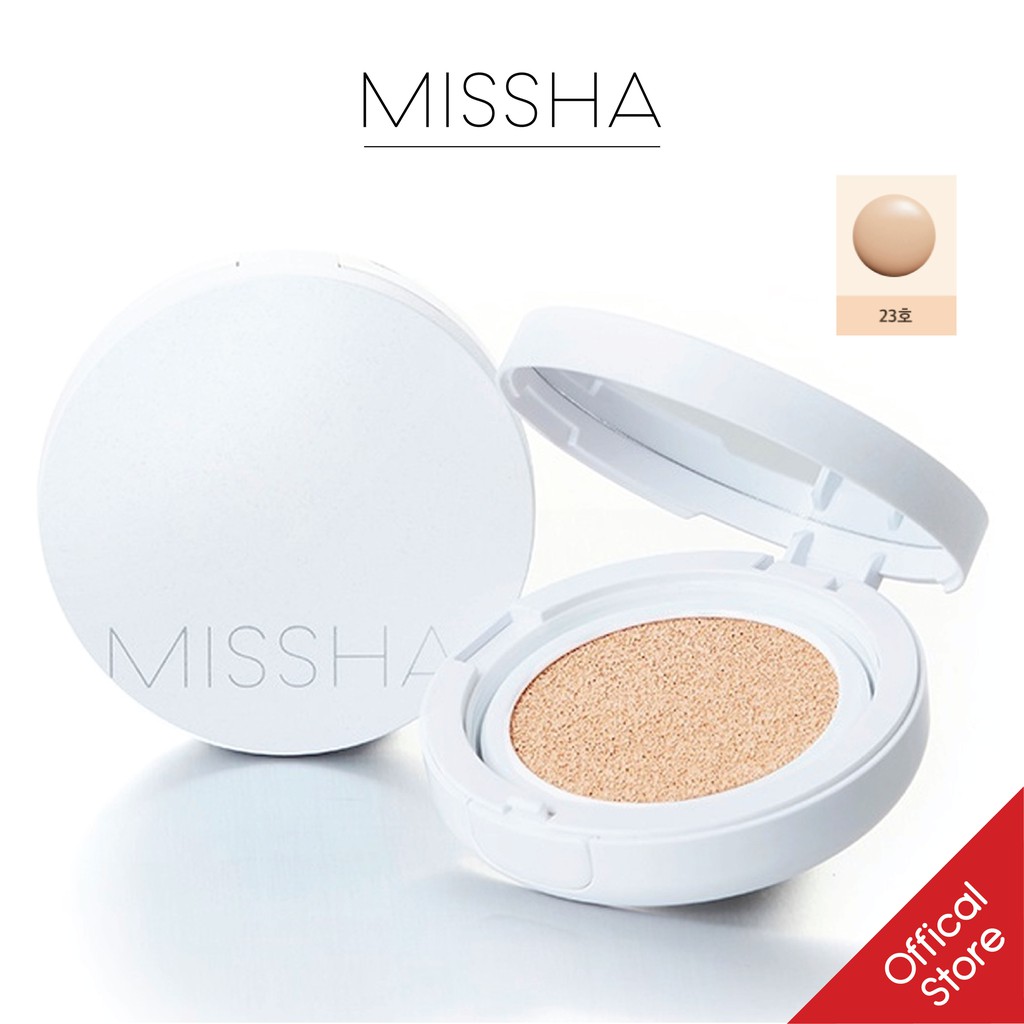 [Mã COSFS1 giảm 10% đơn 150K]Phấn Nước Missha Magic Cushion Moist Up Dưỡng Ẩm, Da Bóng Khỏe Tự Nhiên SPF50+ PA+++ 15g