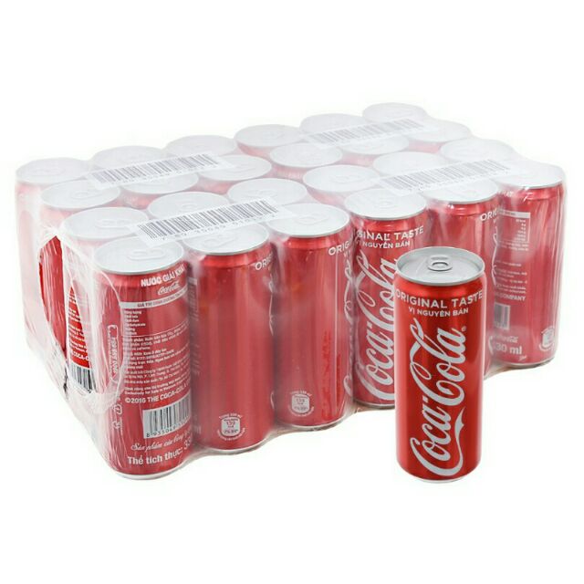 Thùng cocacola 24 lon x 330ml