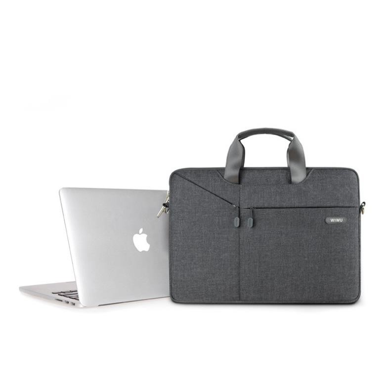 Cặp văn phòng đựng Laptop,Macbook cao cấp Wiwu Laptop Sleeve Case từ 11-15.6&quot;(Nhiều Màu)