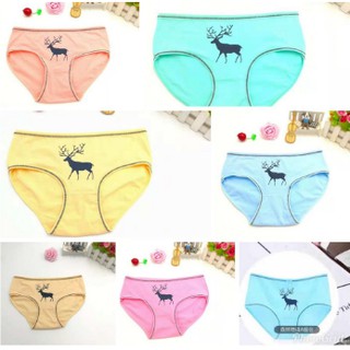 Quần Lót Cotton Hình Thú Dập Viền - Siêu Đẹp