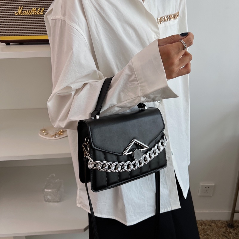 Túi đeo chéo vai IELGY màu trơn thời trang cho nữ