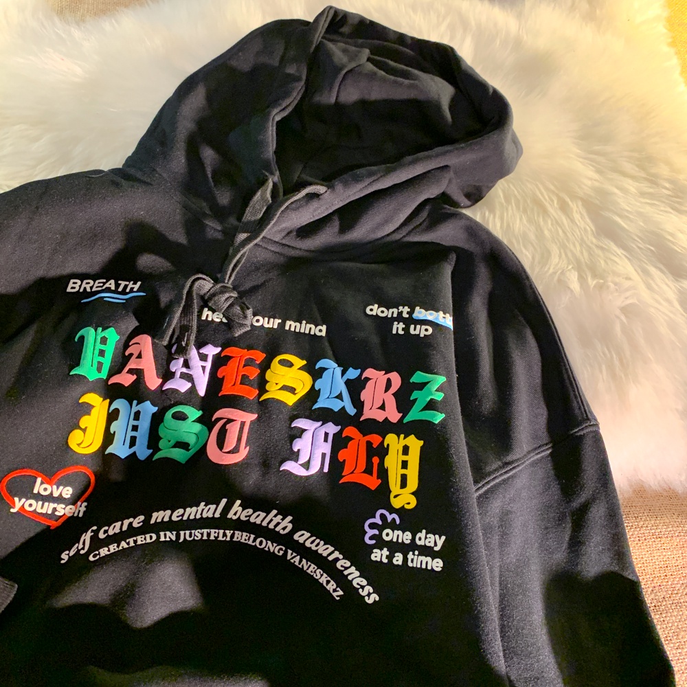 NRVP Áo Hoodie Tay Dài Oversize In Họa Tiết Phong Cách Hàn Quốc Kiểu Mới Cho Nam / Nữ