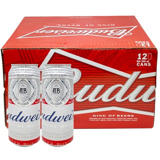 Bia Budweiser  500ml ( 12lon/thùng)