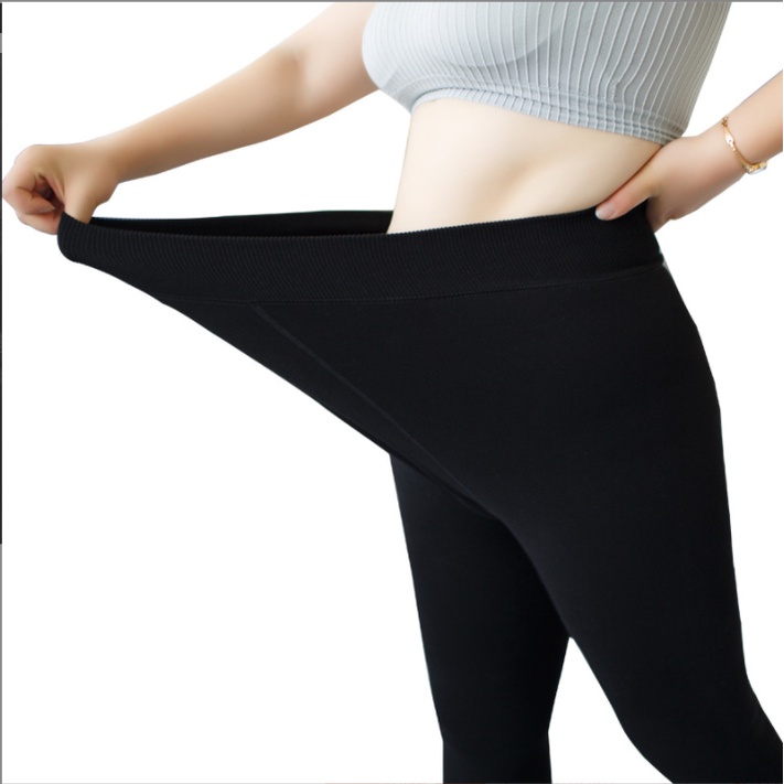 Quân legging nữ chất cotton dày dặn co giãn 4 chiều bigsize  (40-77kg)QS35