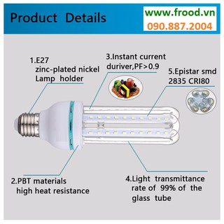 Bóng đèn LED 4U 24w E27