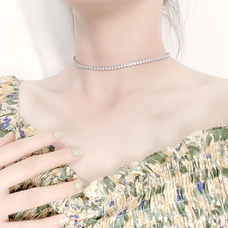 Choker cổ, vòng đùi, vòng ép, lắc chân, vòng tay dây đá sáng bling bling ✨✨ mã YTT-8