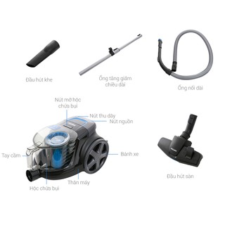 Máy hút bụi philips fc9350 1800 w