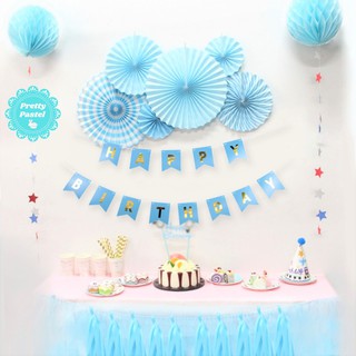 🎉 Bộ 6 Quạt Giấy Nhiều Màu Trang Trí Tiệc (KÈM VIDEO ẢNH THẬT)