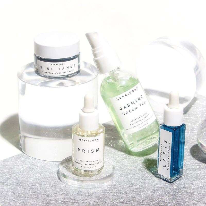 HERBIVORE - Set dưỡng da Balance + Clarify Natural Skincare Mini Collection