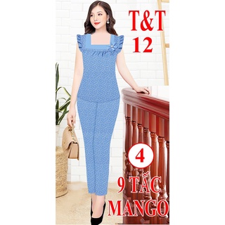 Sét nữ mặc nhà dạo phố mango 9 tấc siêu đẹp TAcm