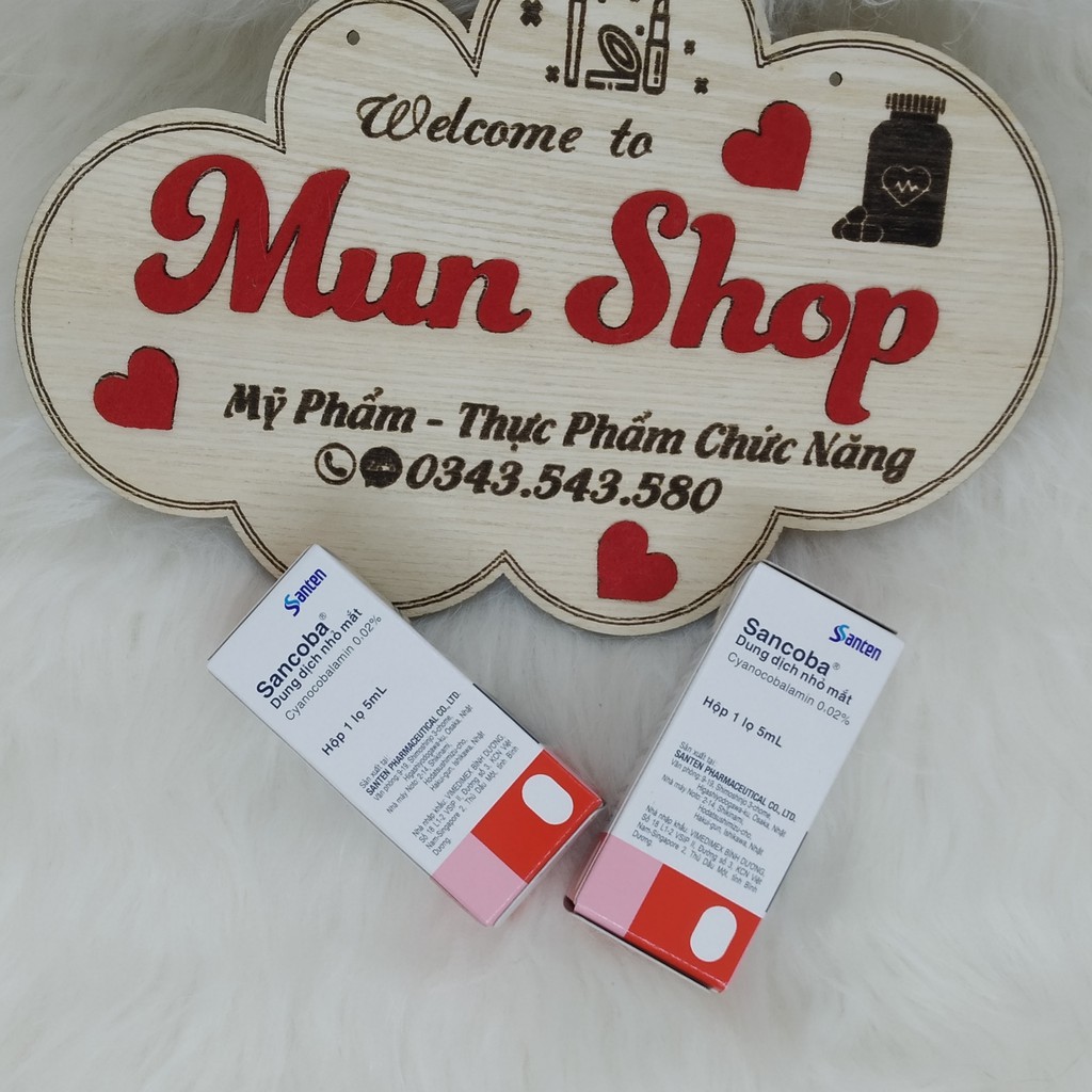 Nhỏ mắt Sancoba 5ml – Phục hồi thị lực