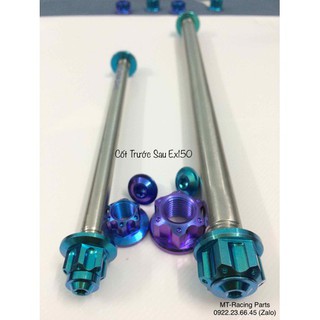 Cốt trước sau ex150 kèm tán gr5 - mrp171