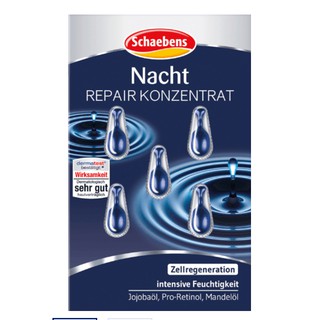 Viên nang chăm sóc da ban đêm schaebens nacht repair