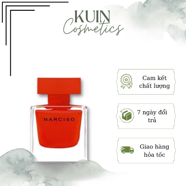 Nước hoa nữ hương phấn Narciso Rouge EDP 90ml- Hương Narciso sang trọng ngọt ngào quyến rũ lưu hương lâu