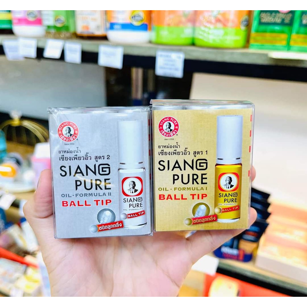 DẦU GIÓ LĂN SIANG PURE OIL BALL TIP 3CC