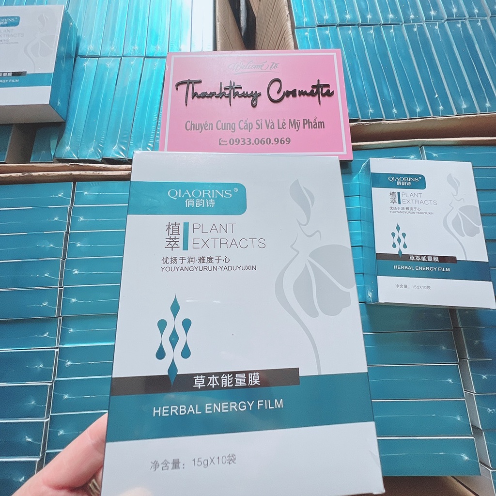 Dán Bụng Tan Mở QIAORINS PLANT EXTRACTS Hộp 10 Miếng
