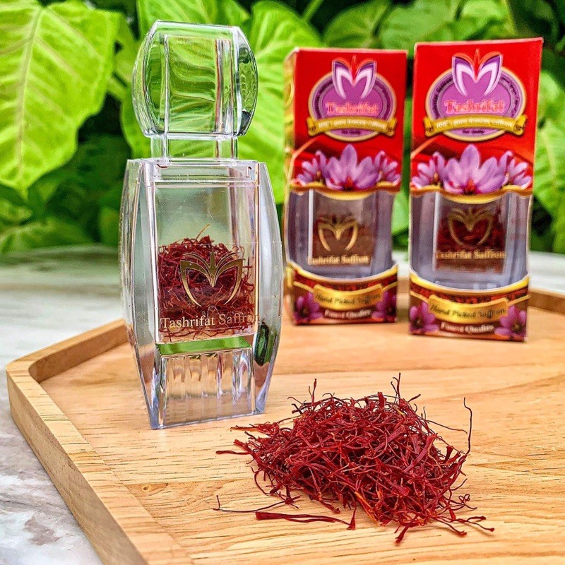 Nhụy Hoa Nghệ Tây Tashrifat Premium Negin Saffron Iran - Hàng Chính Hãng
