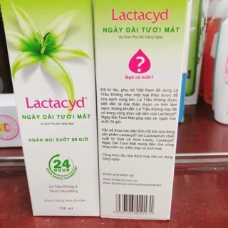 Dung Dịch Vệ Sinh Phụ Nữ Lactacyd (150ml)