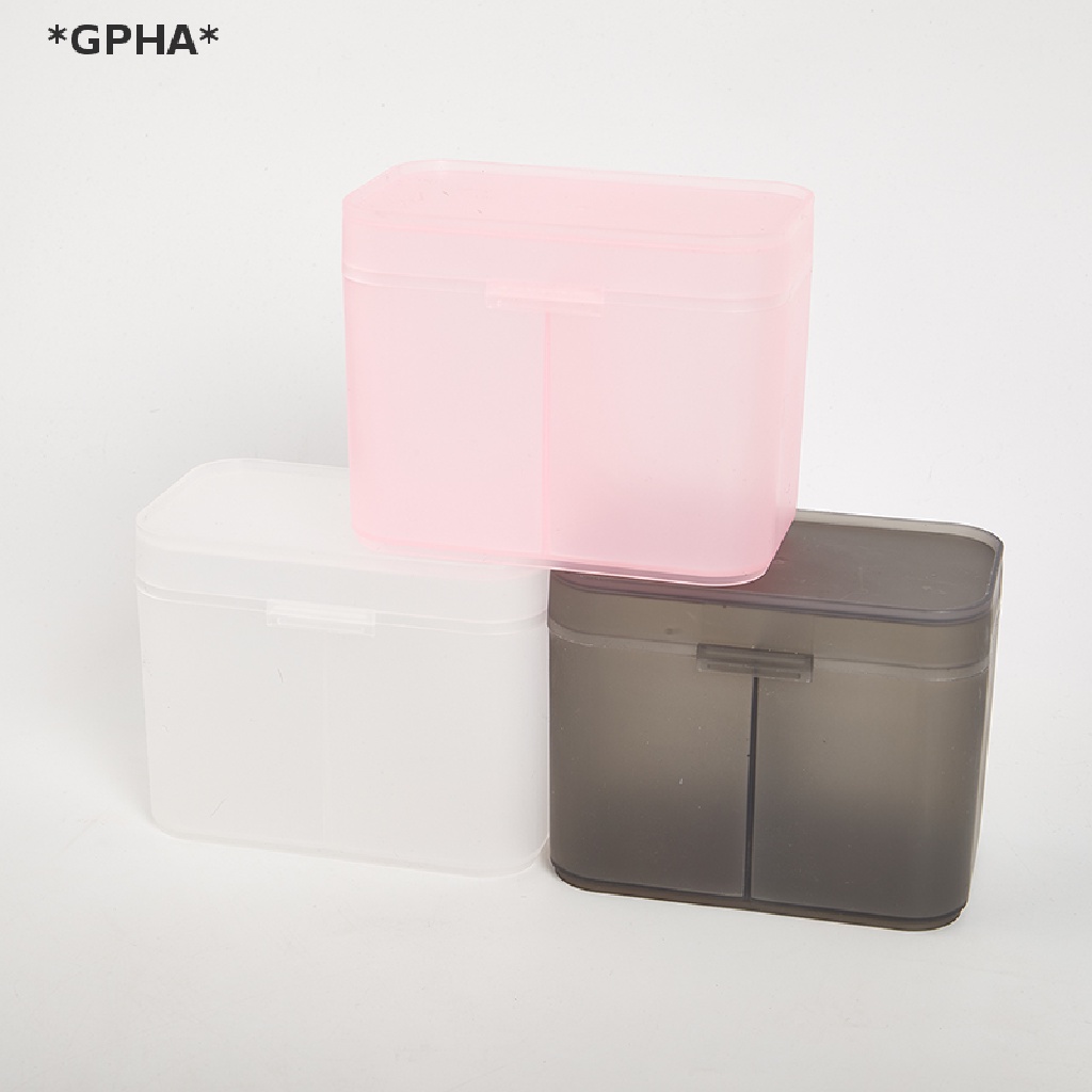 Hộp Đựng Bông Tẩy Trang / Bông Tẩy Trang Hai Ngăn [Hot