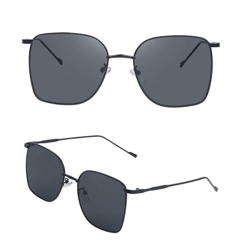 Kính Mát Gọng Vuông Cỡ Lớn Thời Trang Hàn Quốc