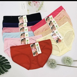 Quần lót nữ thái lan, quần lót coton thông hơi cao cấp freesize dưới 58kg co giãn cực tốt