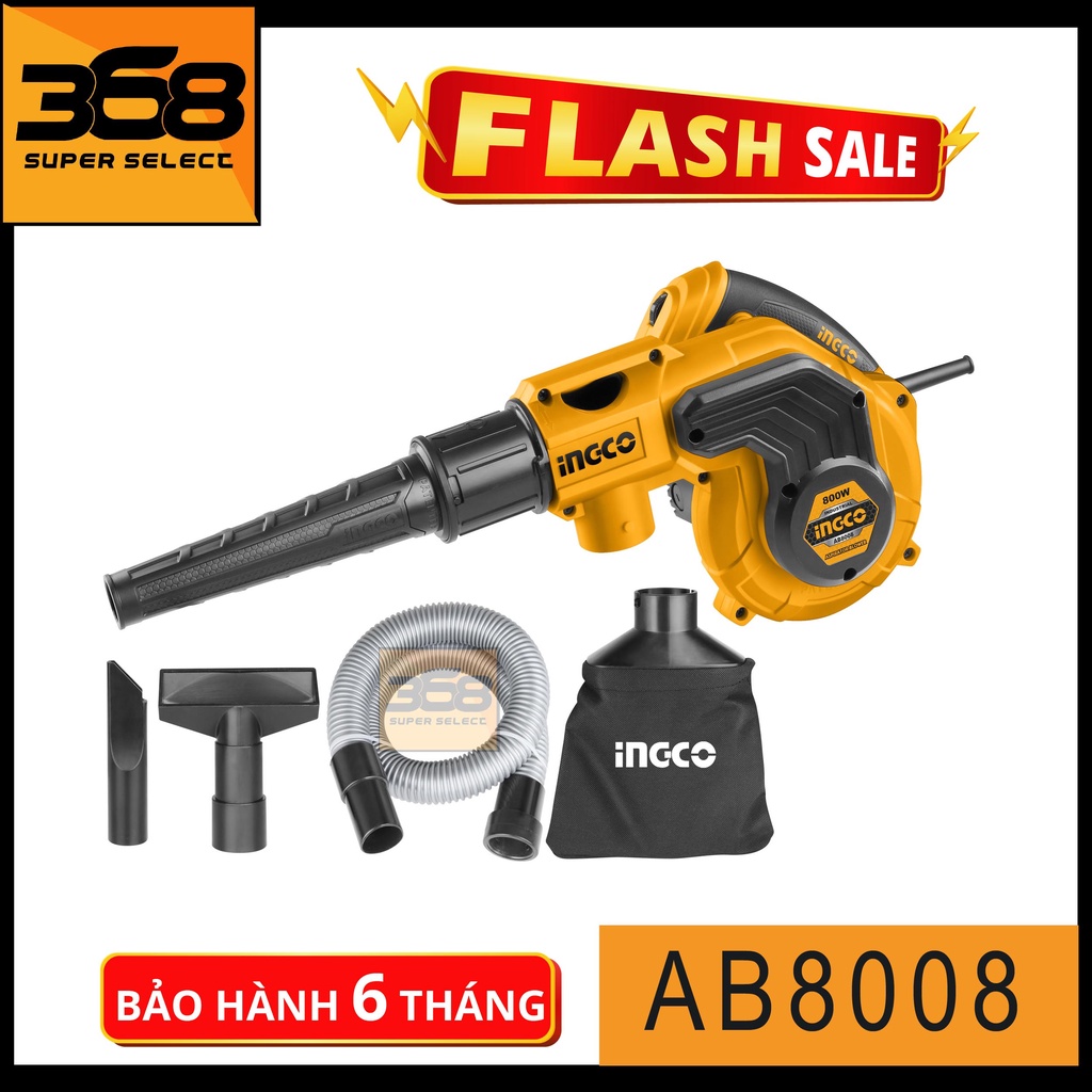 Máy thổi bụi 800w dùng điện INGCO AB8008