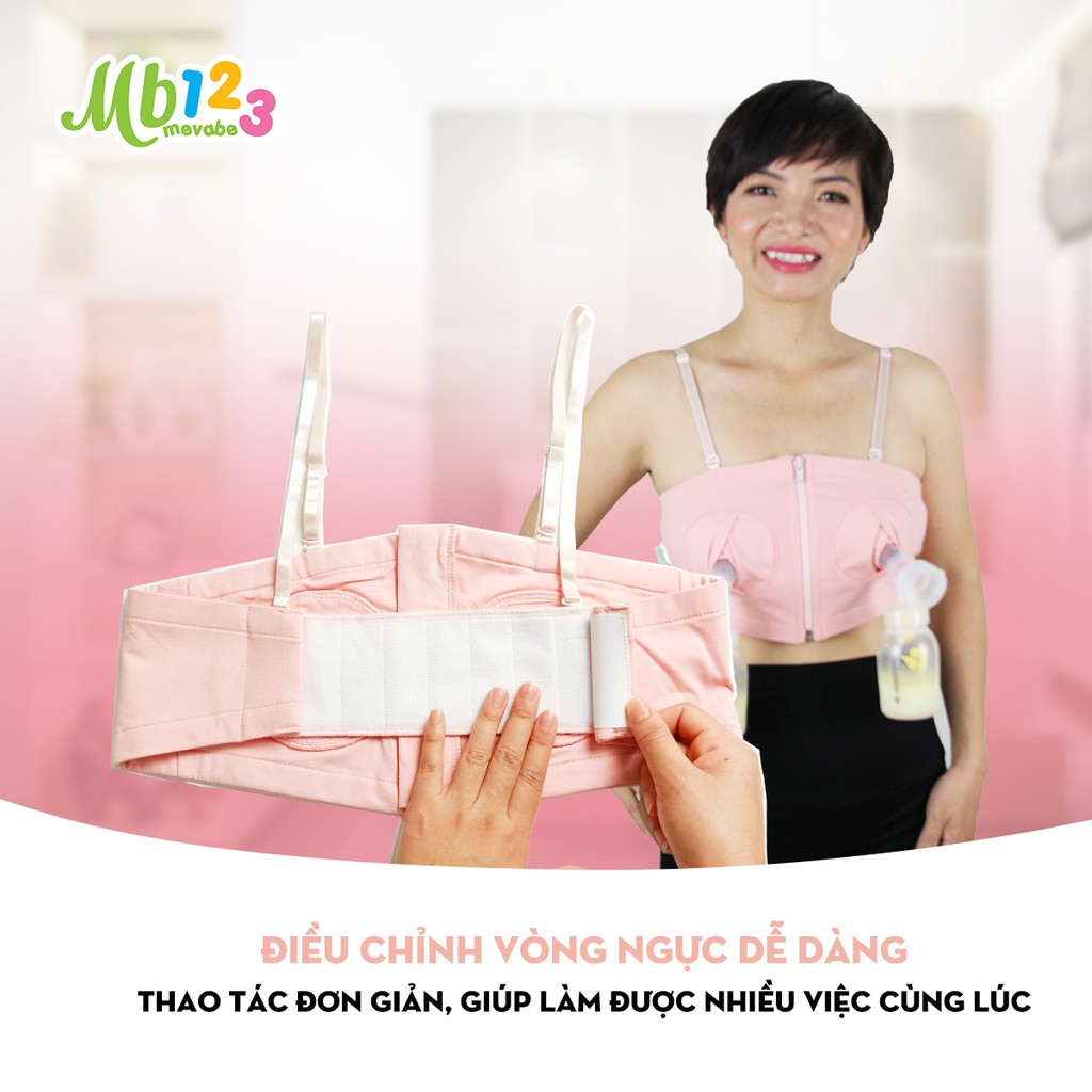 Áo vắt sữa rảnh tay BEBÉ - MÀU ĐEN