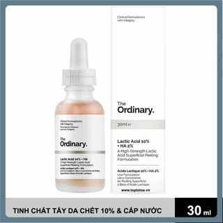 Tẩy da chết hóa học Lactic Acid + HA - The Ordinary sale sn