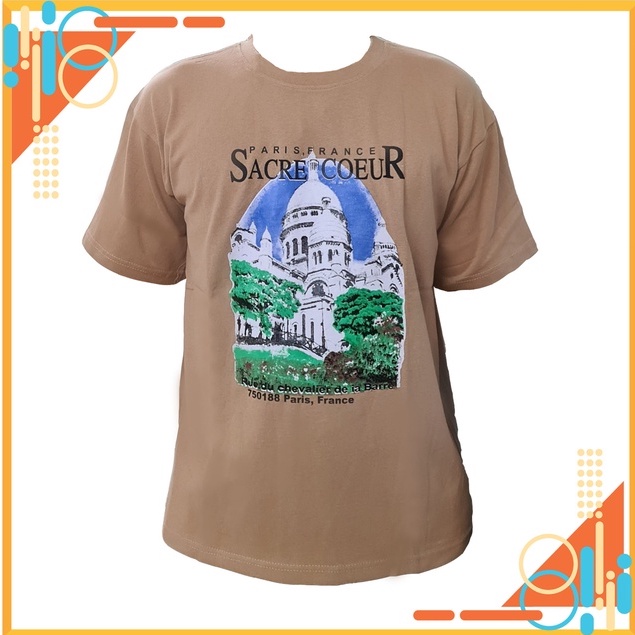 Áo thun nam cổ tròn tay lỡ form rộng, áo phông nam nữ MSP84544 | BigBuy360 - bigbuy360.vn