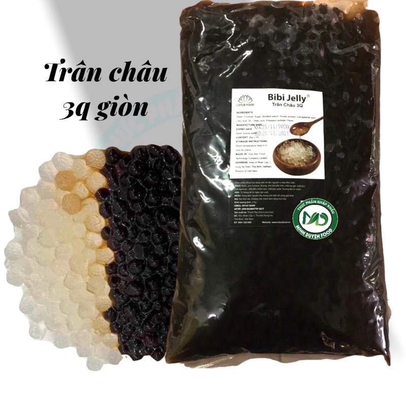 Trân châu 3Q Bibi Jelly túi 2kg