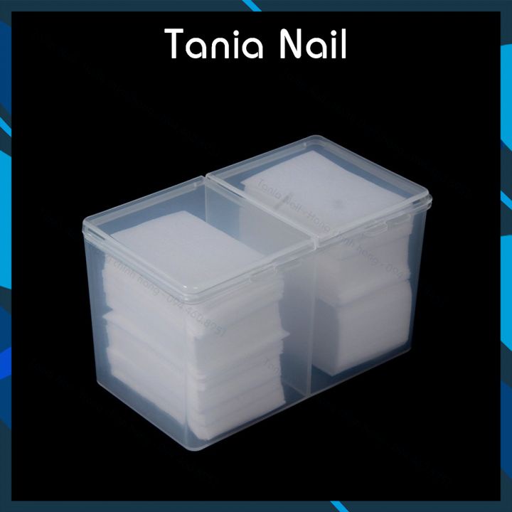 Hộp Đựng Giấy Lau Gel Có Nắp 2 Ngăn  SP000858