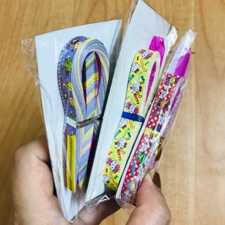 Set 5 Giấy xếp sao nơ - Xấp 50 tờ