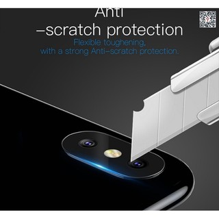 Bộ 2 kính cường lực camera iPhone X chính hãng Baseus